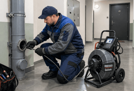 Прочистка стояка